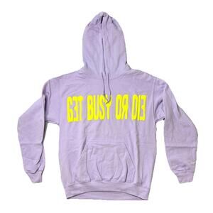 Snot Lavender “Get Busy or Die” Hoodie Medium Rare Streetwear  Merch NWOT
